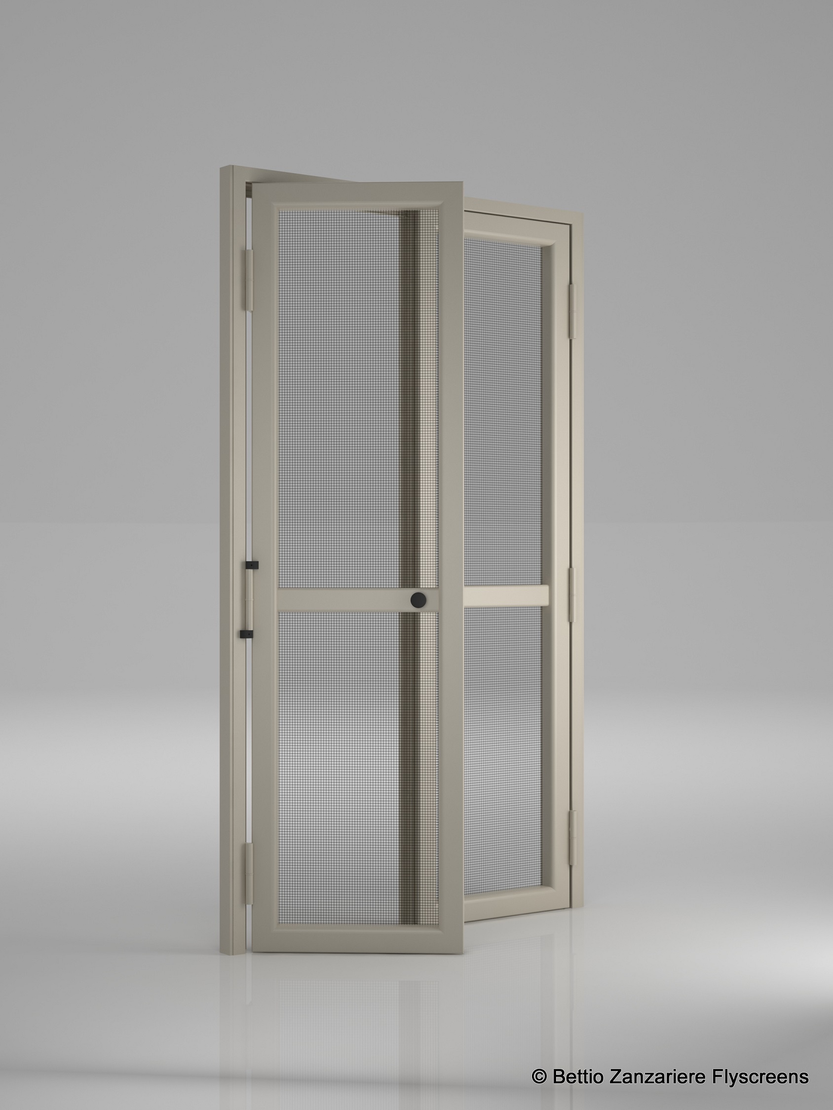 Zanzariera porta battente